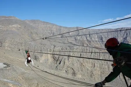 Jebel Jais Zipline