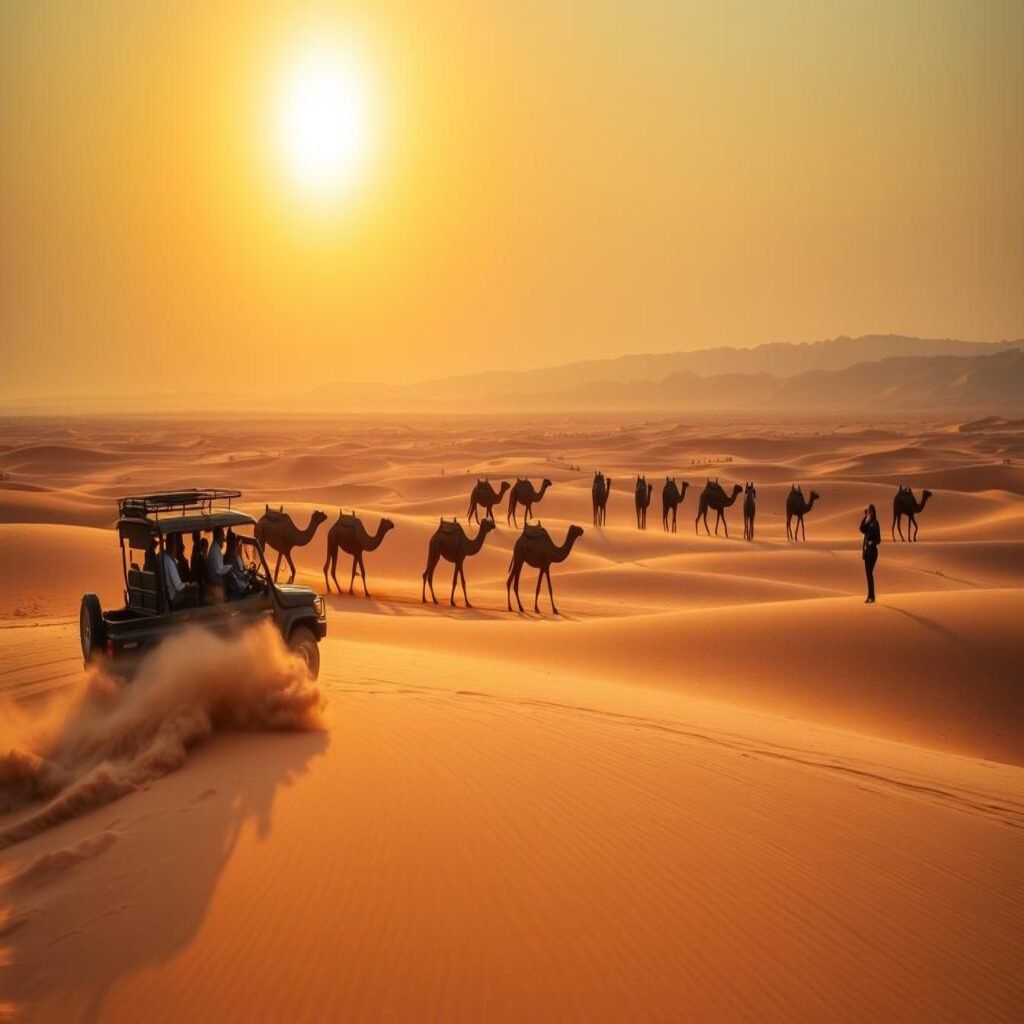 Desert Safari Photography Timings