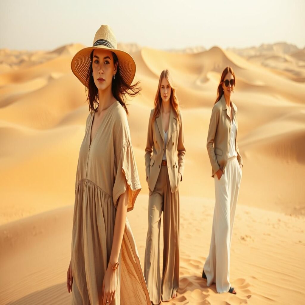 women's desert safari clothing