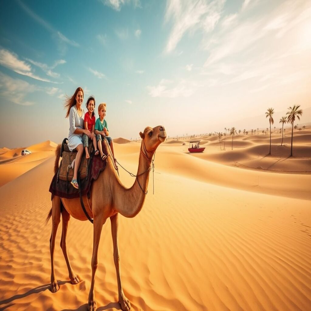 family-friendly desert safari